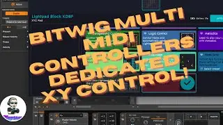Using multiple midi controllers in Bitwig 5, for a dedicated XY/Pad