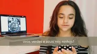 Evelyn Teles recitando Leilão de Jardim / Cecília Meireles