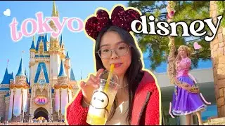 TOKYO DISNEYLAND VLOG | new rides, food, merch shopping all in 1 day!