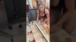 Did you see my Glue Bottle? | 🔥 24 yrs girl bikini woodworking #woodworking #woodtok #shorts #diy