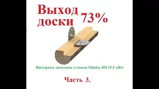 Дисковая угловая пилорама. Часть 3.