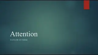 Cognitive Neuroscience of Attention