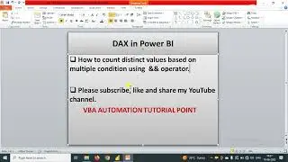 How to count distinct values based on multiple criterias using DAX function in power bi