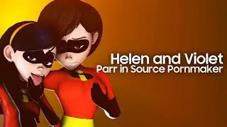 The incredibles ladies in Source Filmmaker