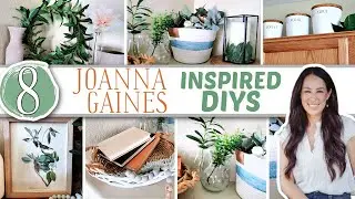 8 JOANNA GAINES INSPIRED DIYS | Magnolia Home DUPES | HOW TO Decorate your HOME like JOANNA GAINES