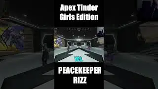 PEACEKEEPER RIZZ #shorts #apexlegends #snakebeater