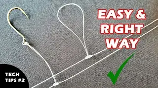 How to tie a PATERNOSTER RIG | DROPPER LOOP easily and correctly