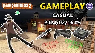 Team Fortress 2 | Twitch | Casual | Gameplay | Pier | Spy | 2024/02/16 | #5