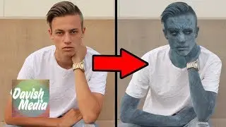 White Walkers in Real Life! (Photoshop Tutorials) | DavishMedia