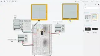 TinkerCAD Example Inverting Amplifer