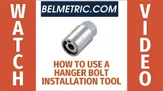 How To Use a Stud/Hanger Bolt Installation Tool