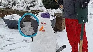 Snowman the devil
