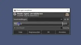 GIMP - rode ogen weghalen #7.2
