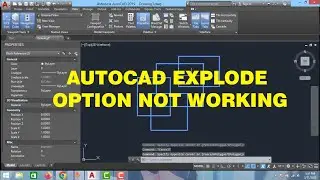 HOW TO RESOLVE AUTOCAD EXPLODE PROBLEM