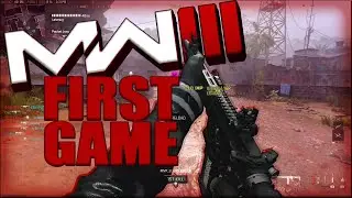 First Game of MWIII/MW3! (Hardpoint on Underpass)