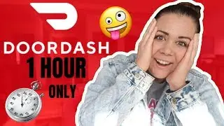 HOW MUCH MONEY I MADE DOING 1 HOUR OF DOORDASH (DASHER REVIEW)
