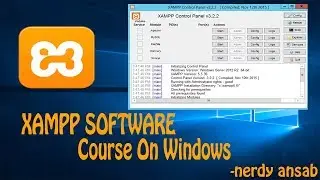 0 Course Introduction - Xampp Server on Windows