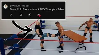I let my viewers choose my wwe stop motions…