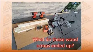 Make use of scrap woods