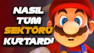 How did Mario save the gaming world?