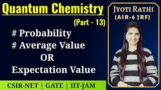 Average value|Expectation value quantum mechanics|Probability|Quantum mechanics in hindi