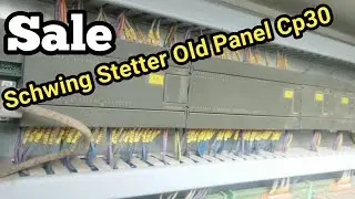 For Sale Schwing Stetter Old Panel Cp30 |