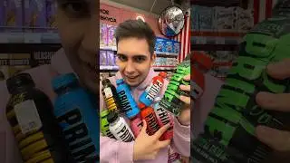🥤Какой вкус PRIME самый лучший? #обзор #еда #вкусно #сладости #напиток #прайм #prime #энергетик