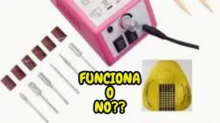 Drill para uñas con acrilico de SHEIN  Mi opinion  Funciona o no el drill para uñas de SHEIN
