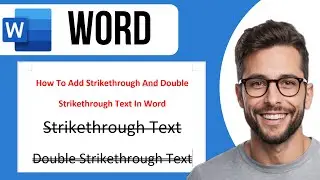 How To Add Strikethrough And Double Strikethrough Text In Word