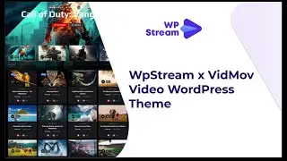 Go Live on your website with the VIDMOV theme x WpStream