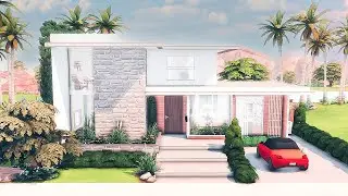 Young Family  First Home Sims 4 | Speedbuild + CC