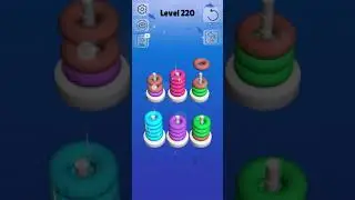 Soda Sort Puzzle Level 220 Walkthrough