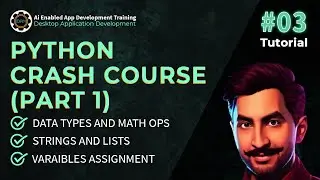 Python Programming (Crash Course) Python Tutorial For Beginners Part #1 | Urdu/Hindi |Tutorial #3