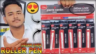 TRIMAX से भी अच्छा Pierre Cardin का DREAM LINER ROLLER PEN 🔥🔥 MRP-50🤑YT STATIONARY