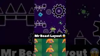 MR BEAST LAYOUT (GEOMETRY DASH) 