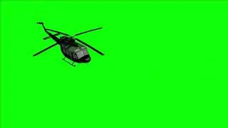 Bell 412 military helicopters  green screen HD video for free download 