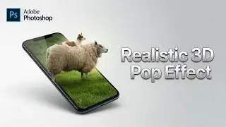 Photoshop Tutorial   How To Create 3D Pop Out Effect
