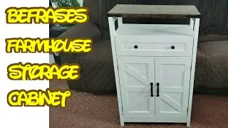Befrases Farmhouse Storage cabinet Assemble and Review