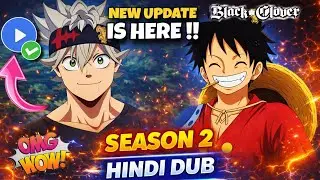 Black Clover Hindi Dubbed Release Date in India 🇮🇳 | Big Update!