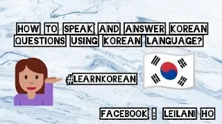 Learn Korean Language | Leilani Ho