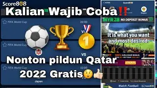Wajib Coba😱 Cara nonton piala dunia Qatar Terbaru 2022 ‼️GRATIS