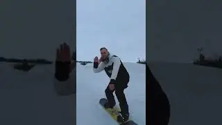 Сноубординг за полярным кругом. Мурманск
