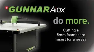 GUNNAR AiOX - Do More - Cutting a 5mm Foamboard Insert for a Jersey