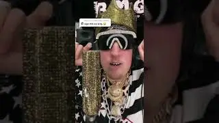 Рэпер Кричит Писклявым Голосом В микрофон мем из Тиктока