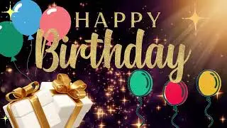 Animated Happy Birthday Graphics | Background Motion Graphics