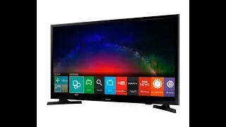 SAMSUNG UE32J5200AW smart tv unboxing install test