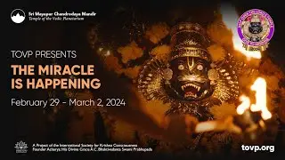 The Miracle is Happening - Sri Nrsimha Vaibhavotsava Day 2, Morning