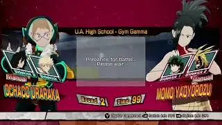 Uraraka VS Momo - My Hero One's Justice