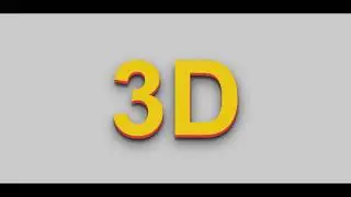 3D text design using only HTML & CSS for beginner