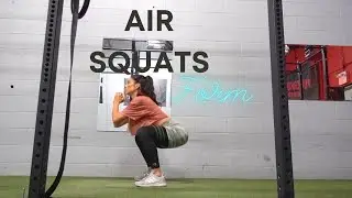 Air squats For Beginners / Air Squats Form / Air Squats For Beginners THE FITNESS CHALLENGE
